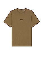 Helmut Lang Inside Out Tee in Olive, view 1, click to view large image.