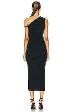Helmut Lang Twist Dress in Black, view 4, click to view large image.