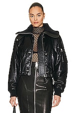 Helmut Lang Bomber Jacket in Black, view 1, click to view large image.
