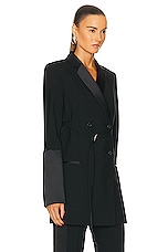 Helmut Lang Tux Jacket in Black, view 3, click to view large image.