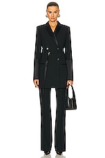 Helmut Lang Tux Jacket in Black, view 5, click to view large image.