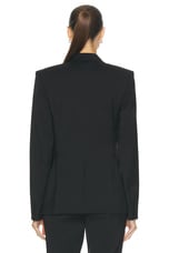 Helmut Lang Classic Blazer in Black, view 4, click to view large image.