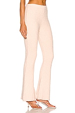 Helmut Lang for FWRD Ribbed Pant in Pink, view 2, click to view large image.