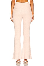 Helmut Lang for FWRD Ribbed Pant in Pink, view 3, click to view large image.