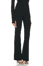 Helmut Lang Vent Legging Pant in Black, view 2, click to view large image.