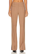 Helmut Lang Vent Bootcut Pant in Dune, view 1, click to view large image.