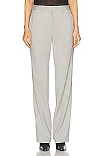 Helmut Lang Flat Front Pant in Sand, view 1, click to view large image.