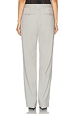 Helmut Lang Flat Front Pant in Sand, view 3, click to view large image.