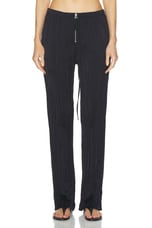 Helmut Lang Crushed Pant in Black, view 1, click to view large image.