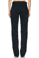 Helmut Lang Skinny Leg Pant in Rinsed Black, view 4, click to view large image.