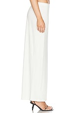 Helmut Lang Maxi Skirt in Creme, view 3, click to view large image.