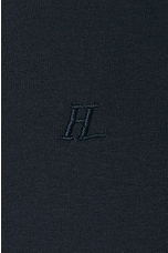 Helmut Lang Shrunken T-shirt in Navy, view 5, click to view large image.