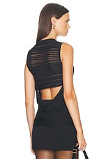 Helmut Lang Tank Top in Black, view 1, click to view large image.