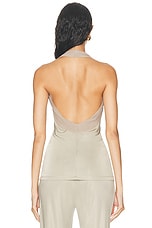 Helmut Lang Tank Top in Dune, view 3, click to view large image.