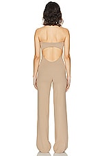 Helsa Edia Jumpsuit in Mushroom, view 4, click to view large image.