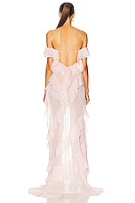 Helsa The Thea Gown in Blush, view 4, click to view large image.