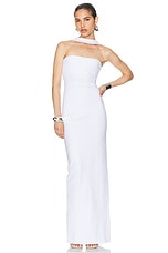 Helsa The Stephanie Dress in White, view 1, click to view large image.