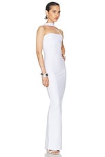 Helsa The Stephanie Dress in White, view 2, click to view large image.