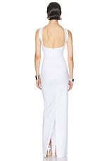 Helsa The Stephanie Dress in White, view 3, click to view large image.