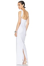 Helsa The Stephanie Dress in White, view 4, click to view large image.