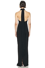 Helsa The Amber Dress in Black, view 3, click to view large image.