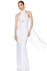 Helsa The Amber Dress in White, view 1, click to view large image.