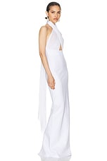 Helsa The Amber Dress in White, view 2, click to view large image.