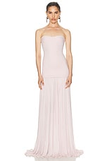 Helsa The Naomi Dress in Barely Pink, view 1, click to view large image.