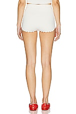 Helsa Elvira Shorts in Cream, view 3, click to view large image.