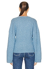 Helsa Sanna Cardigan in Blue, view 3, click to view large image.