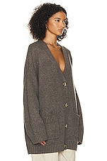 Helsa Tania Cardigan in Brown, view 2, click to view large image.