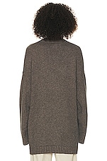 Helsa Tania Cardigan in Brown, view 3, click to view large image.