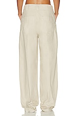 Helsa Workwear Oversized Pant in Taupe, view 3, click to view large image.