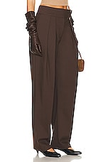 Helsa Crossover Suit Trouser in Java, view 2, click to view large image.