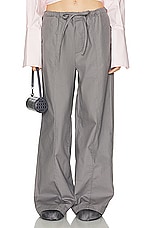 Helsa Workwear Drawcord Pants in Dark Grey, view 1, click to view large image.