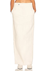 Helsa Maxi Skirt in Ecru, view 1, click to view large image.