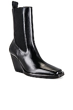 Helsa Chelsea Boot in Black, view 2, click to view large image.