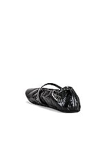 Helsa Ballerina Flat in Black, view 3, click to view large image.