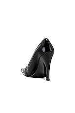 Helsa Wedge Pump in Black, view 3, click to view large image.