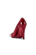 Helsa Wedge Pump in Red, view 3, click to view large image.