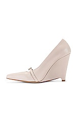 Helsa Wedge Pump in Taupe, view 5, click to view large image.