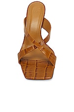 Helsa X Band Kitten Heel in Tan, view 4, click to view large image.