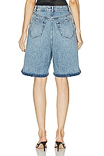 Heavy Manners Baggy Denim Short in Babygirl, view 3, click to view large image.