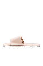 Hender Scheme Leather Slide Sandals in Natural, view 5, click to view large image.