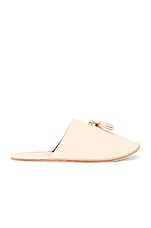 Hender Scheme Leather Slipper in Natural, view 1, click to view large image.