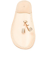 Hender Scheme Leather Slipper in Natural, view 4, click to view large image.