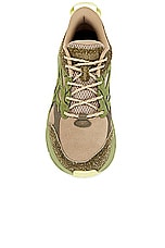 Hoka U Clifton L Suede Tp in Dune & Fennel, view 4, click to view large image.