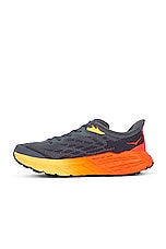 Hoka M Speedgoat 5 in Castlerock & Flame, view 5, click to view large image.