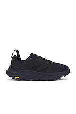 Hoka M Anacapa Breeze Low in Black & Black, view 1, click to view large image.