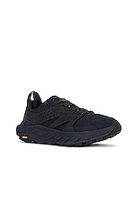 Hoka M Anacapa Breeze Low in Black & Black, view 2, click to view large image.